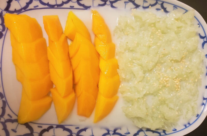 Mango with Sweet Sticky Rice